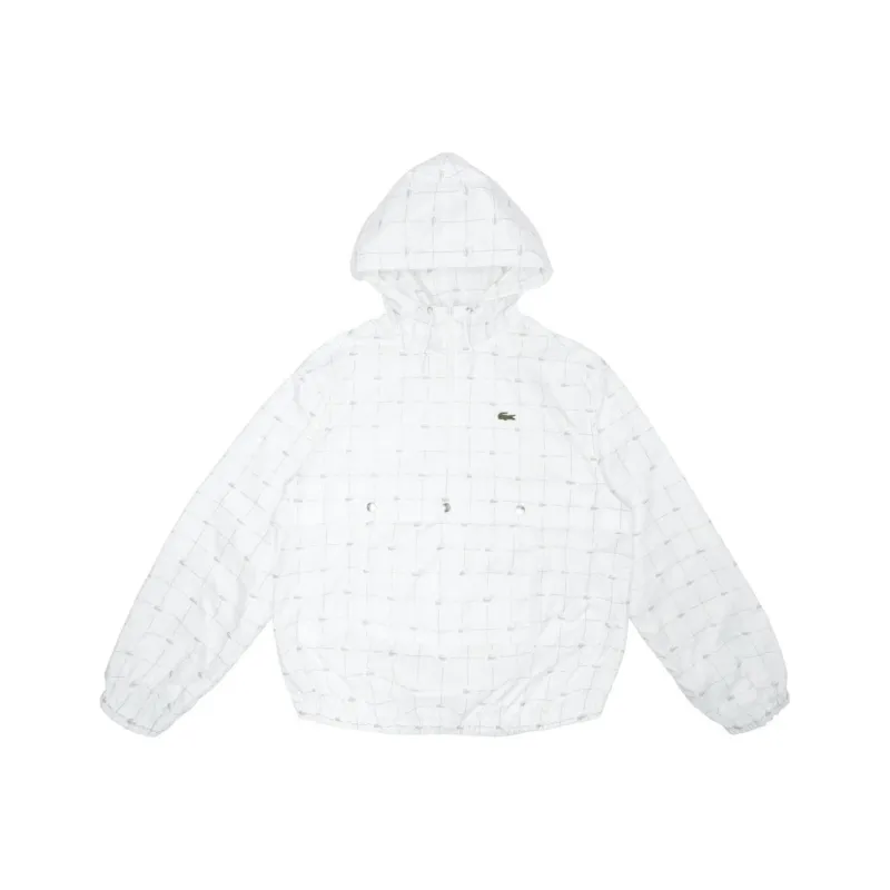 Supreme Lacoste Reflective Grid Nylon Anorak-0