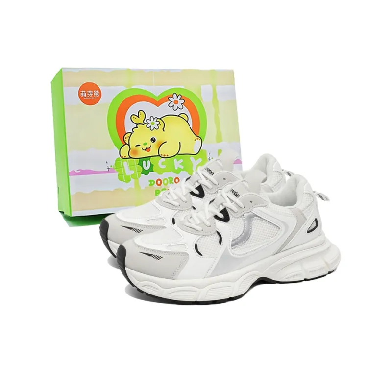 Budding Bear Chunky Sneakers Men Low Top Gray/Beige-4