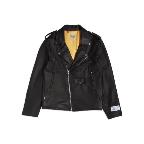 Gallery Dept. Leather Jackets Men Black
