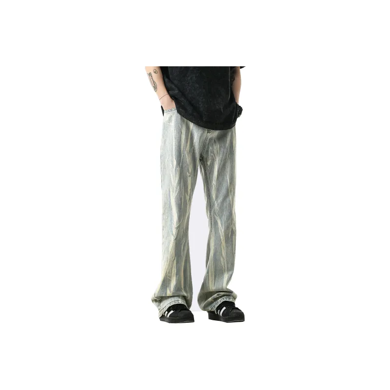 HOKLV Jeans Unisex-10