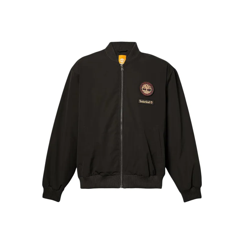 Timberland Chinese New Year BADGE BOMBER Puffer Jacket Unisex Black-0