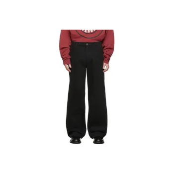 RAF SIMONS Jeans Men Black