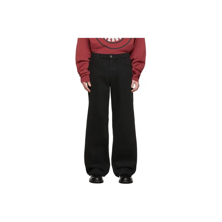 RAF SIMONS Jeans Men Black-0