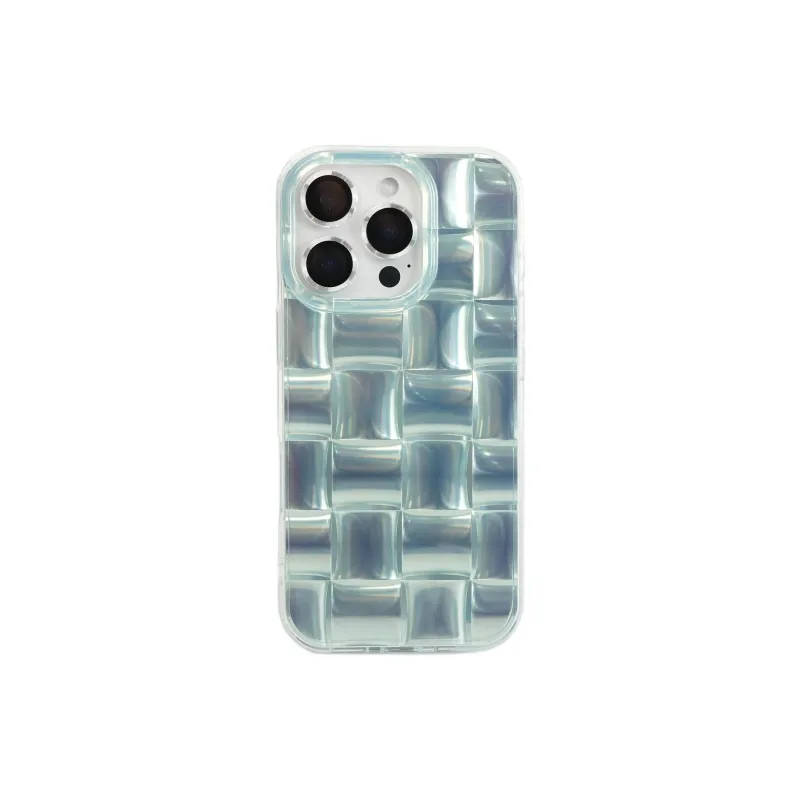Sopi Acrylic Material Multicolor Small Block Phone Cases Compatible With IPhone 16/15 Pro Max/Apple 13/14 Pro/Max-8