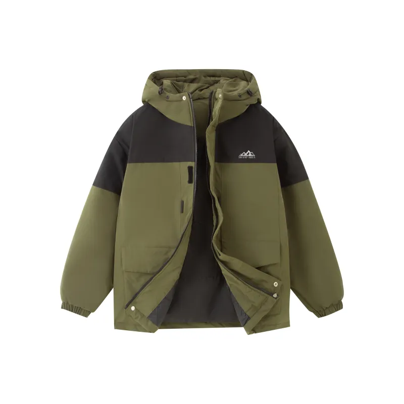 SWAMP AREA Puffer Jacket Unisex-4