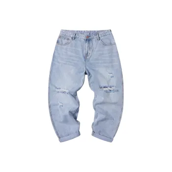 JASONWOOD Straight Jeans Men's Light Blue
