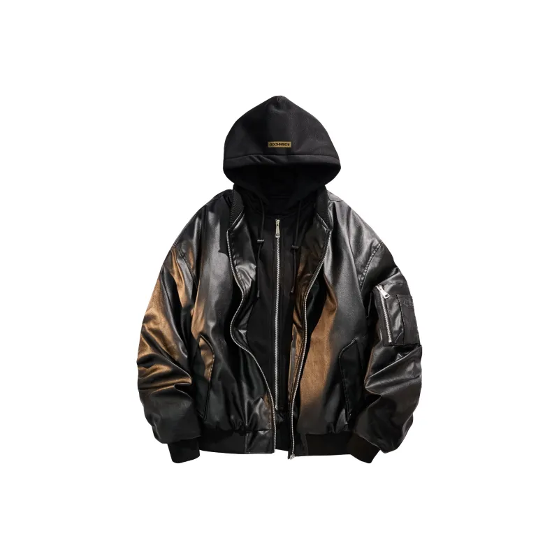 ROBINHOOD Leather Jacket Unisex-6
