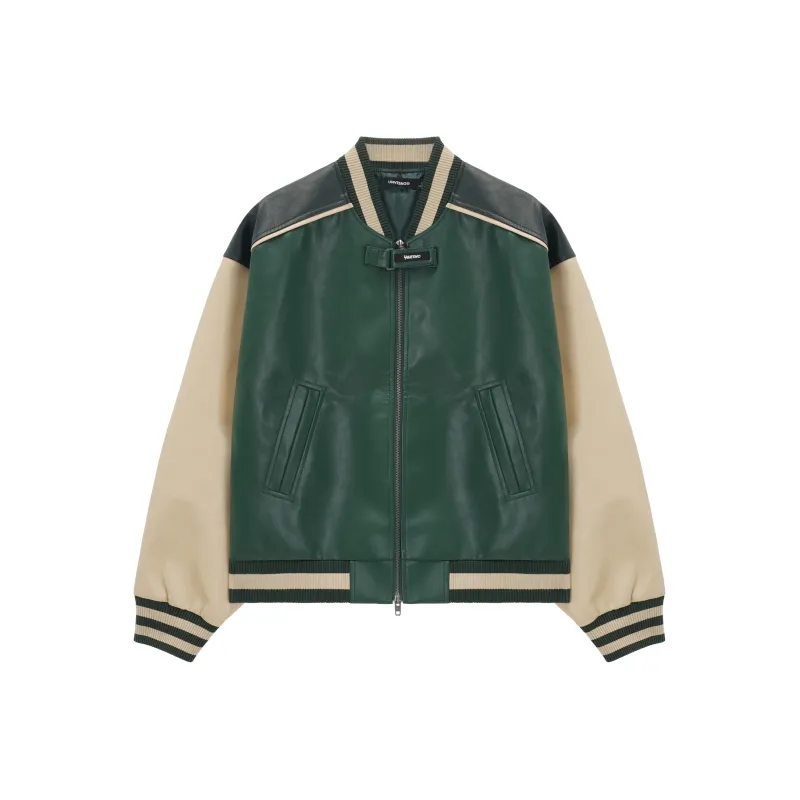 UNVESNO Leather Jackets Unisex-2