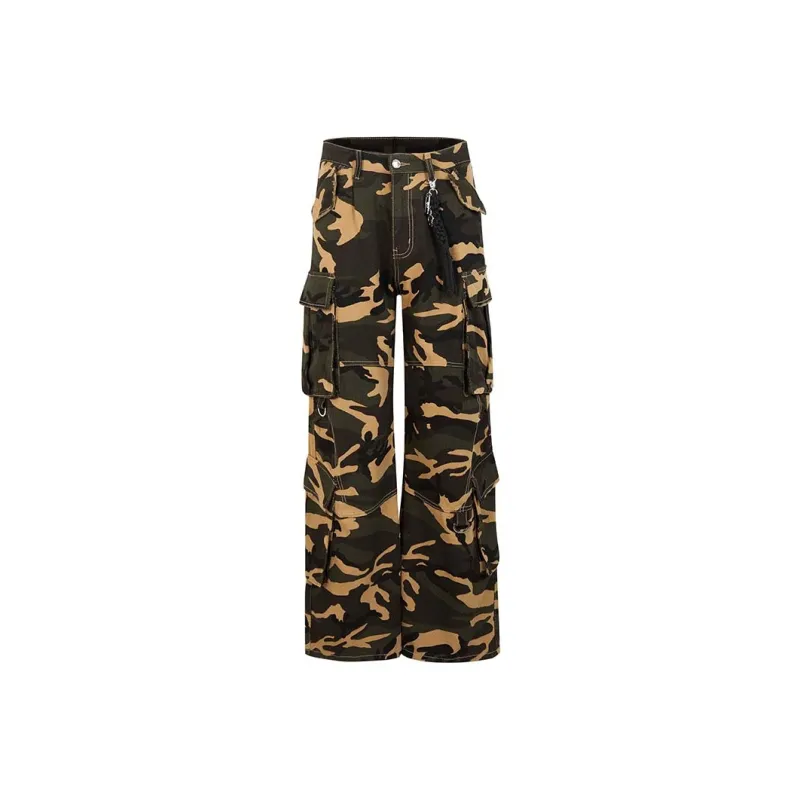 R69 Loose Fit Cargo Pants Unisex-5