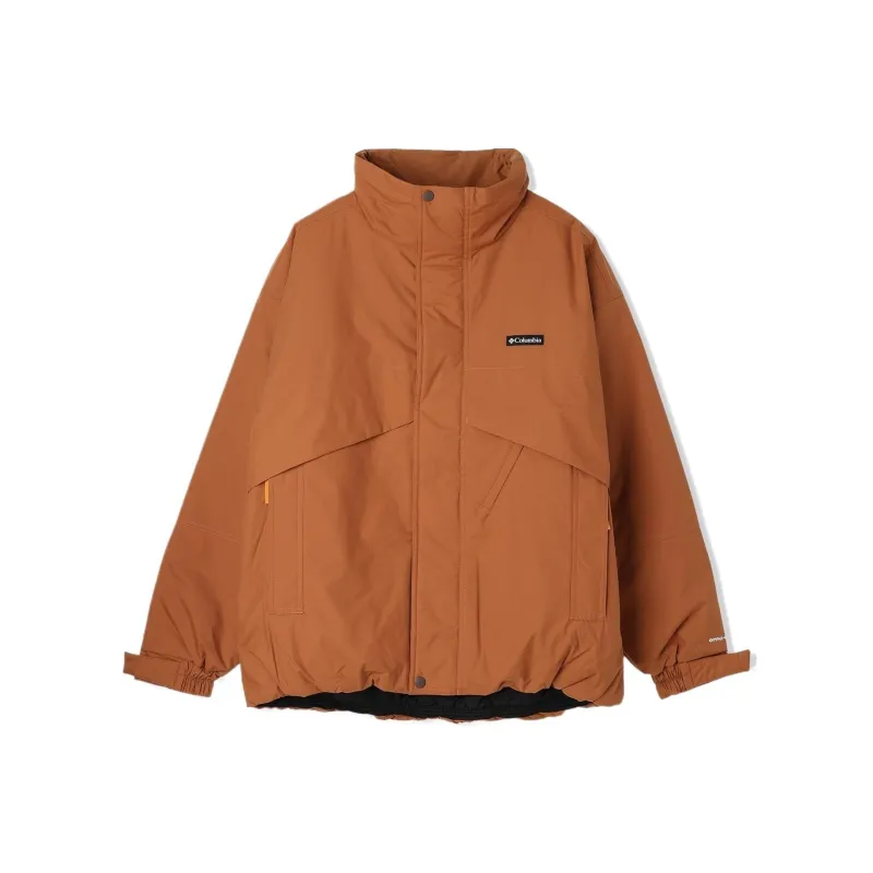 Columbia Bowl To Dome™ Omni Heat Infinity Shield Jackets Coats Men's Camel Brown-0