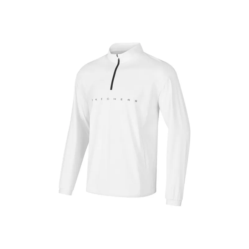 Skechers GODRI Jackets & Coats Men's Bright White-0