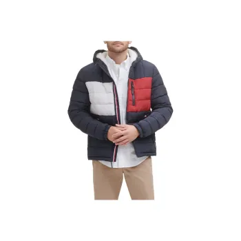 Tommy Hilfiger Puffer Jacket Men's Navy Blue