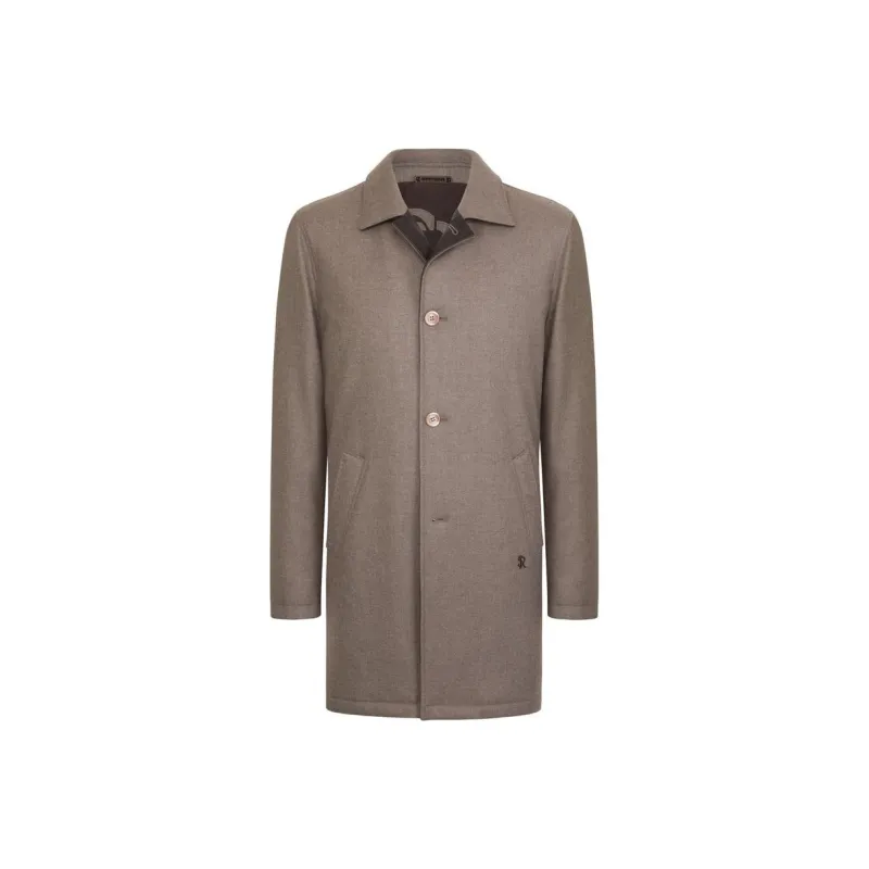 STEFANO RICCI Jackets Coats Men's Brown-0