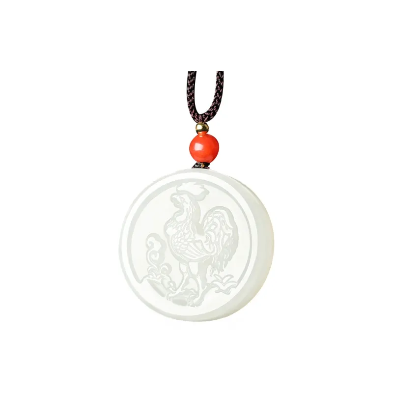 KUNYUYAO Pendants Pale Greenish White Jade Unisex-22