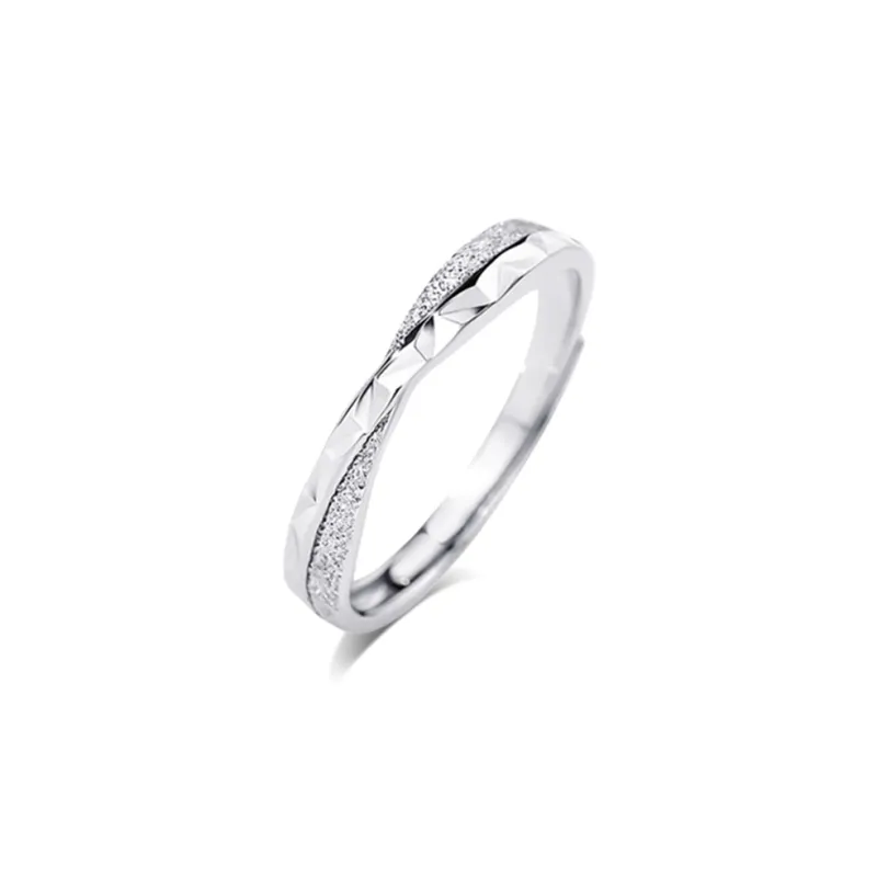 KUMET Sterling Silver Rings Unisex-5