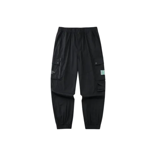 Anta Jogger Sweatpants Unisex Black