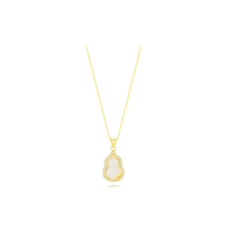 Muyan Colored Glaze Necklaces Women's-0