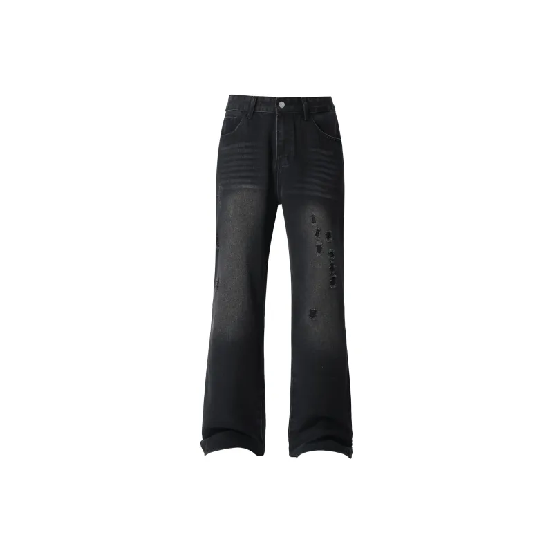 HOKLV Jeans Unisex-7