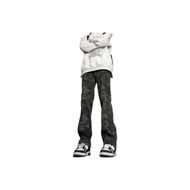 FOREVER 21 Jeans Unisex Camouflage Black-0