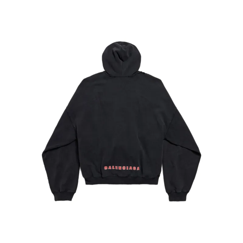Balenciaga Sponsor Logos Zip Up Hoodie-1