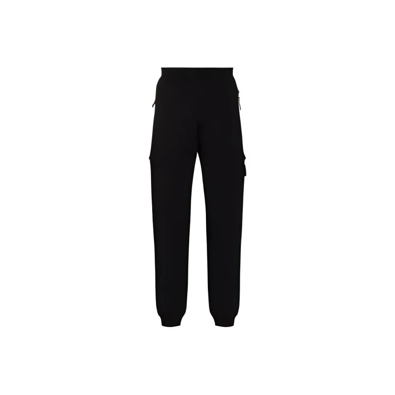 STONE ISLAND Knitted Sweatpants Men's Black-0