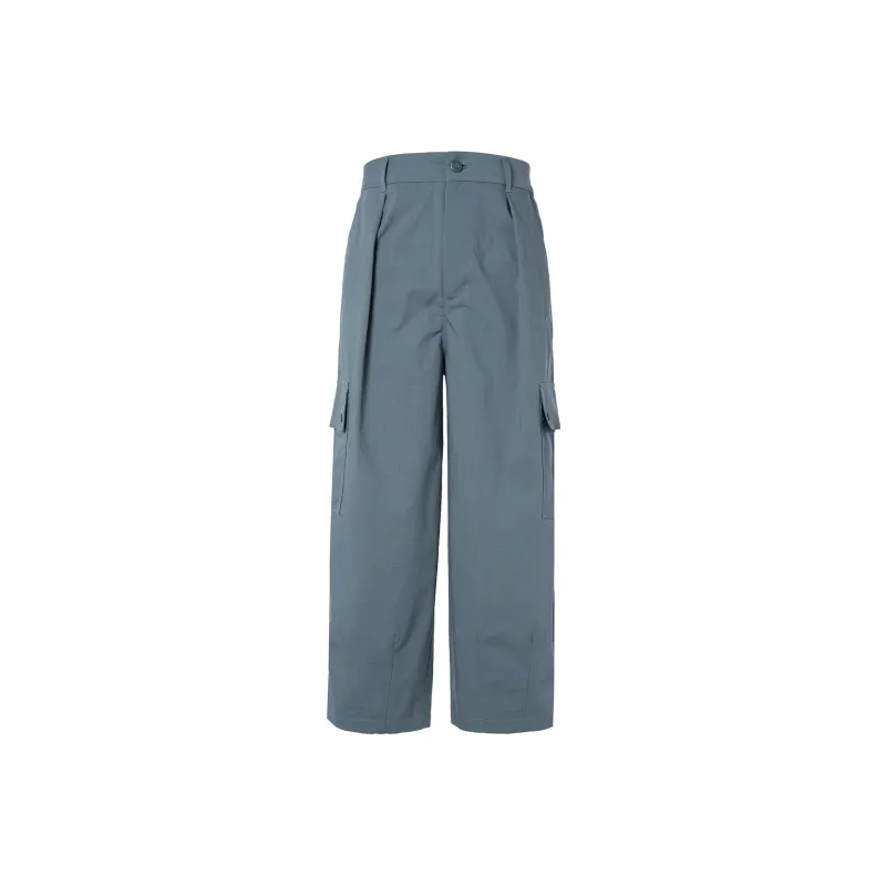 Adidas Knitted Sweatpants Unisex Blue-0