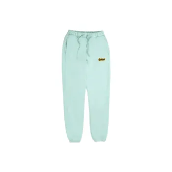 Drew House Letter Logo Series Knitted Sweatpants Unisex Mint Green