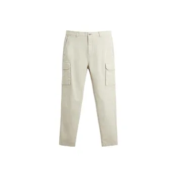 ZARA Cargo Pants Men Beige