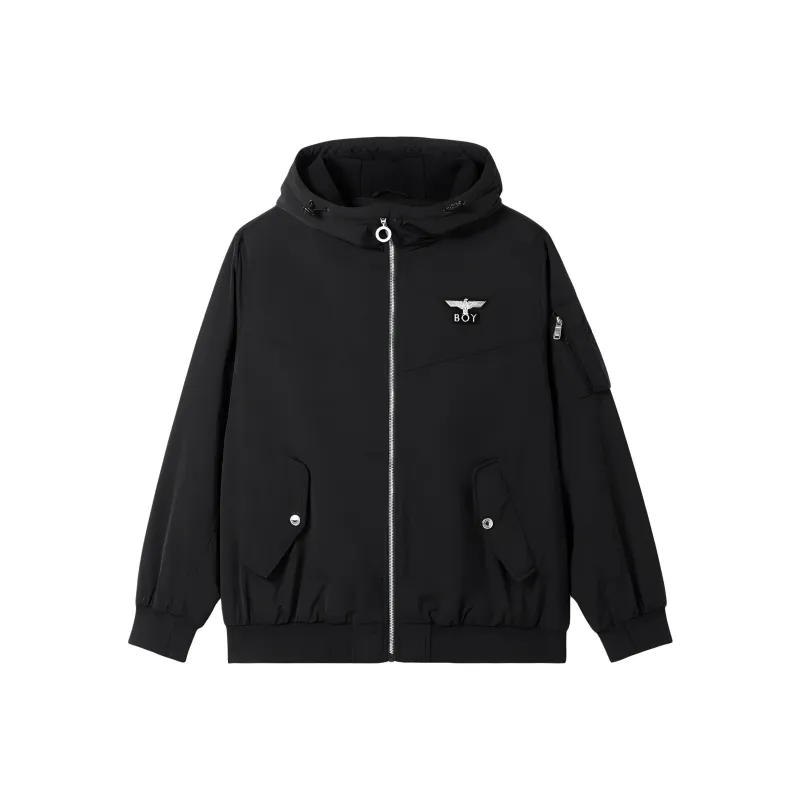 Boy London Puffer Jacket Unisex Black-0