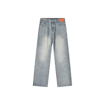 GEOFFREY B. SMALL Jeans Unisex Washed Blue