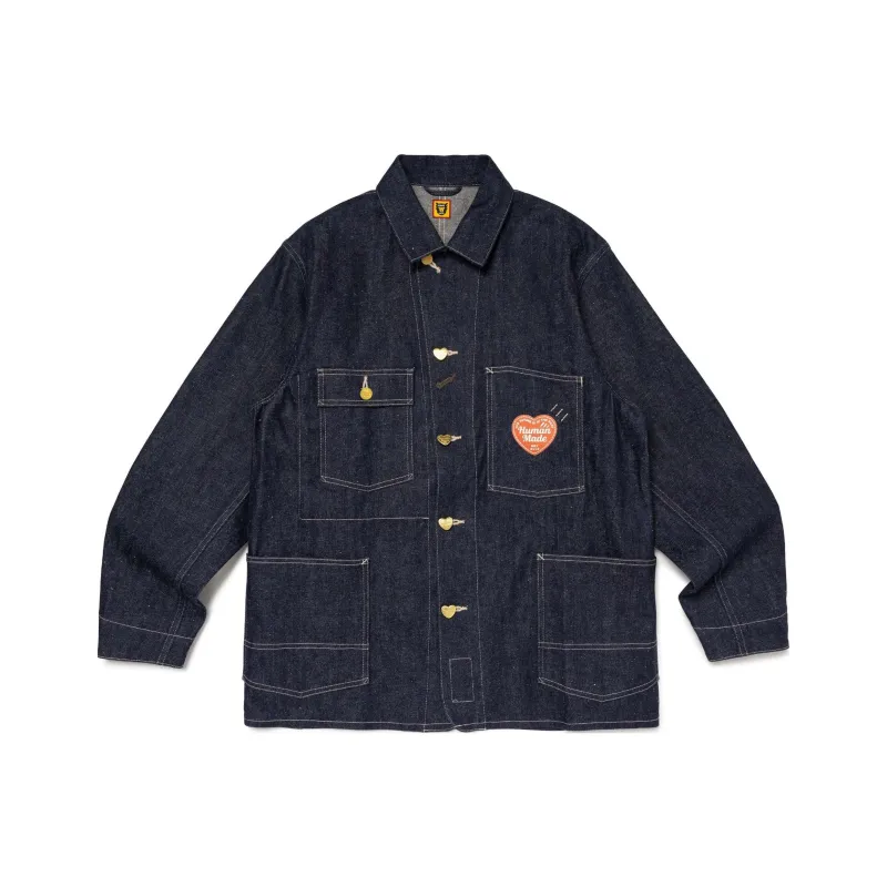 HUMAN MADE Denim Collection Jackets Unisex Indigo-0