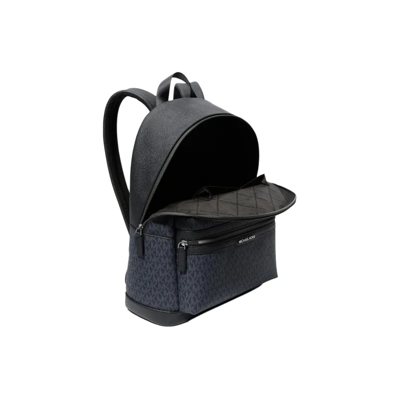 MICHAEL KORS MK Cooper Artificial Leather Backpack Men's Dark Blue-2