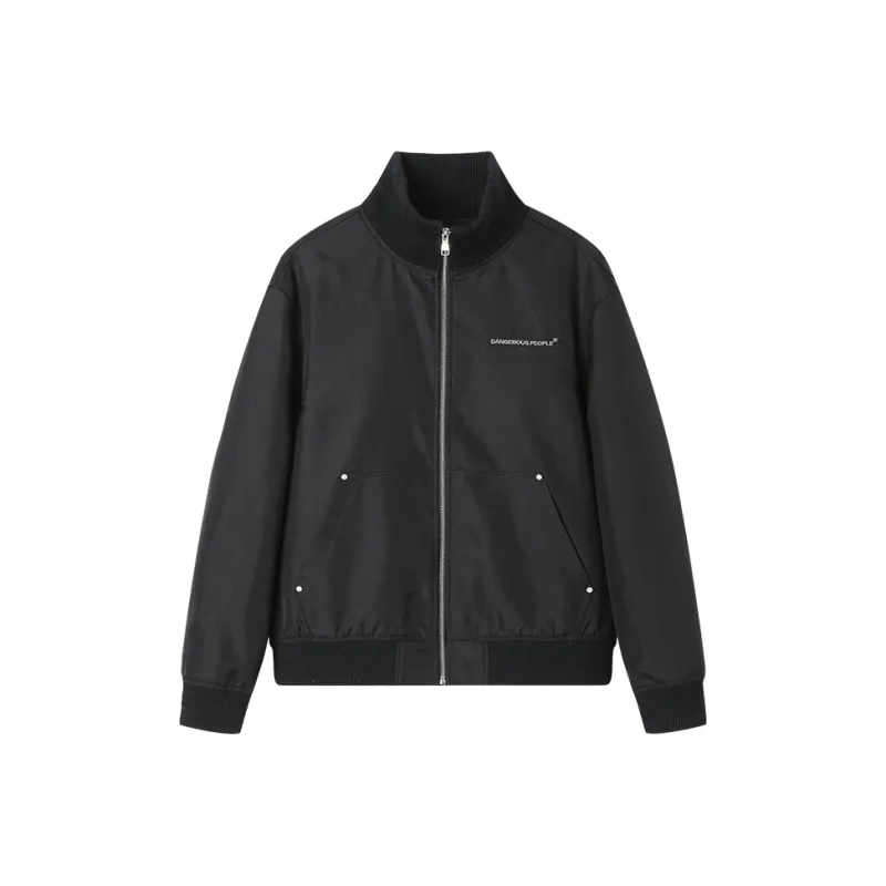 DANGEROUSPEOPLE Jackets Coats Unisex Black-0