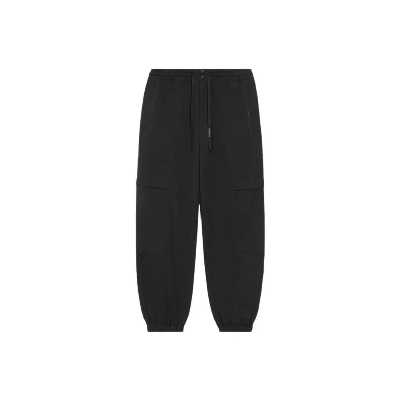 LiNing Knitted Sweatpants Men Black-0