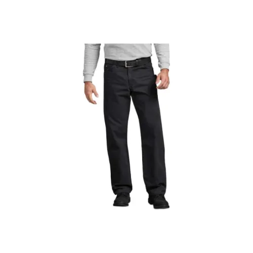 Dickies Relaxed Fit Sanded Duck Carpenter Pants Cargo Pants Men's Black
