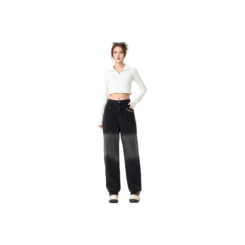 Poshbrain Jeans Unisex Black-0