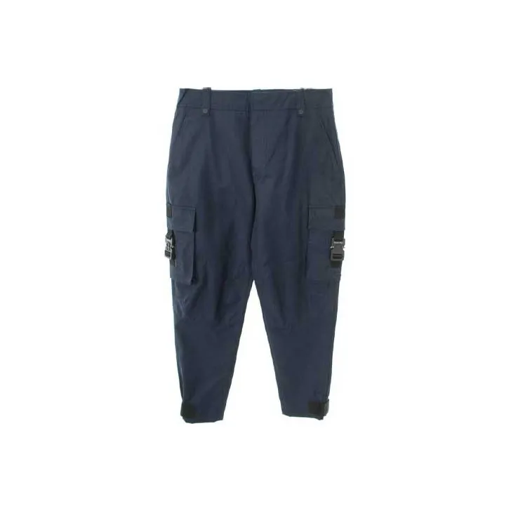 DIOR Cargo Pants Men's Dark Blue-0