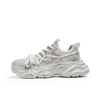 OFFER AITR Slip Resistant, Abrasion Resistant, Breathable Low Top Chunky Sneakers Men's