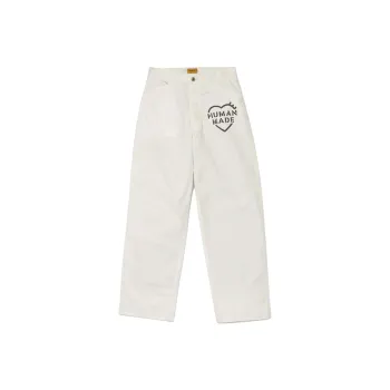 HUMAN MADE SS25 Jeans Unisex White
