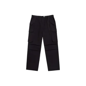 URBAN STANDARD Cargo Pants Men's Washed Black