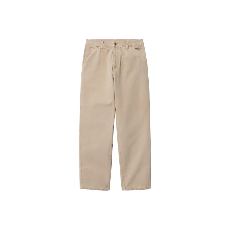 Carhartt WIP Single Knee Dearborn Canvas 12oz Relaxed Straight Fit Pants-6