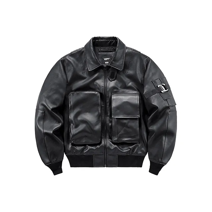 VIP Functional Series Leather Jacket Unisex Black-0