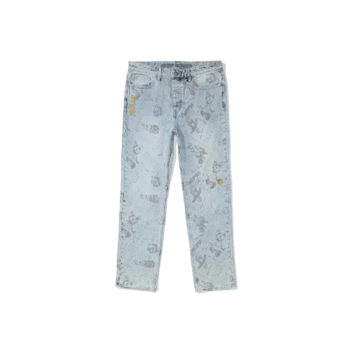 Drew House Smiley Collection Jeans Unisex Vintage Denim