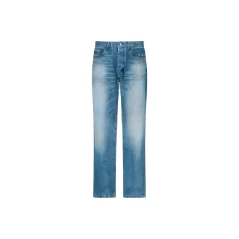 Balenciaga Jeans Men Blue