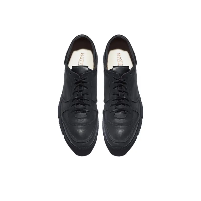 BUTTERO Low Top Casual Shoes Men's Black-2