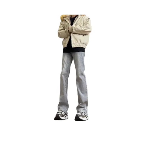 DUATOGE Jeans Unisex Smoke Gray