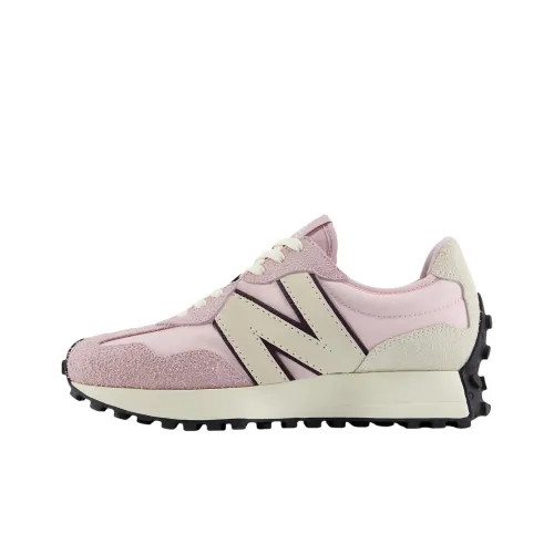 New Balance NB 327 Anti Slip Wear Resistant Low Top Casual Running Shoes Women's Pink