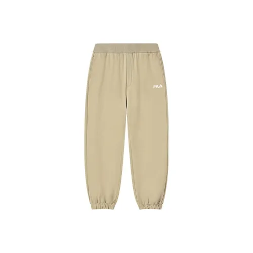 FILA Knitted Sweatpants Unisex Khaki