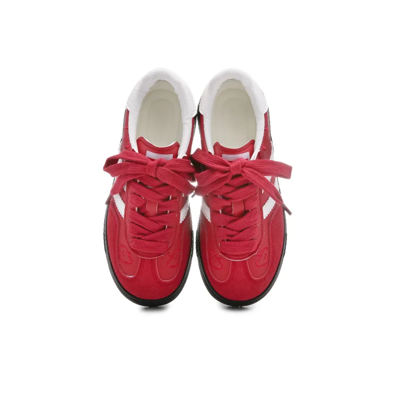 Lovely You Abrasion Resistant Lightweight Slip Resistant Low Top Skateboard Shoes Women's-12