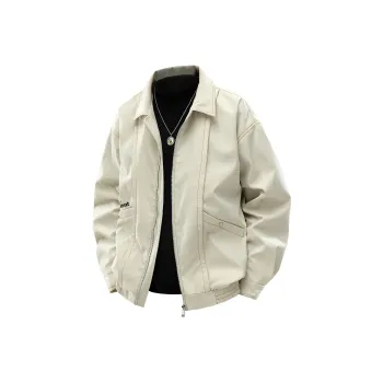 TELENT Jackets Coats Unisex Ivory White